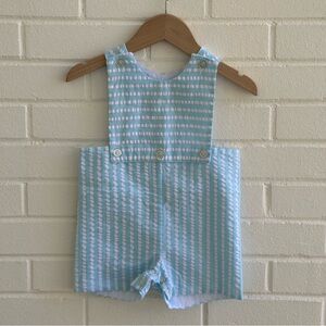 Kelly’s Kids - Blue & White Striped Jon Jon